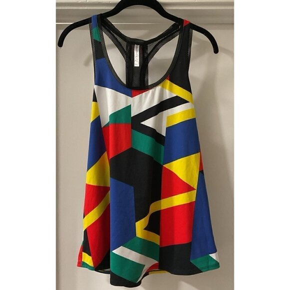 Fabletics Mosa Global Print Razorback Athletic Tank M - Picture 3 of 8